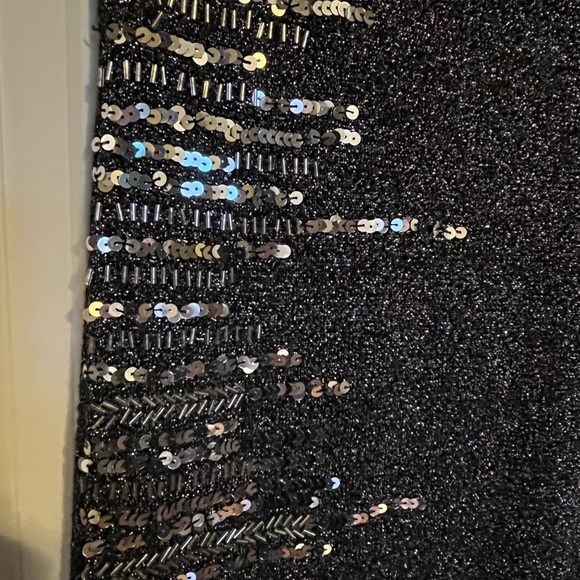 Le Chateau sequin & lurex tunic dress S/M - Picture 2 of 3